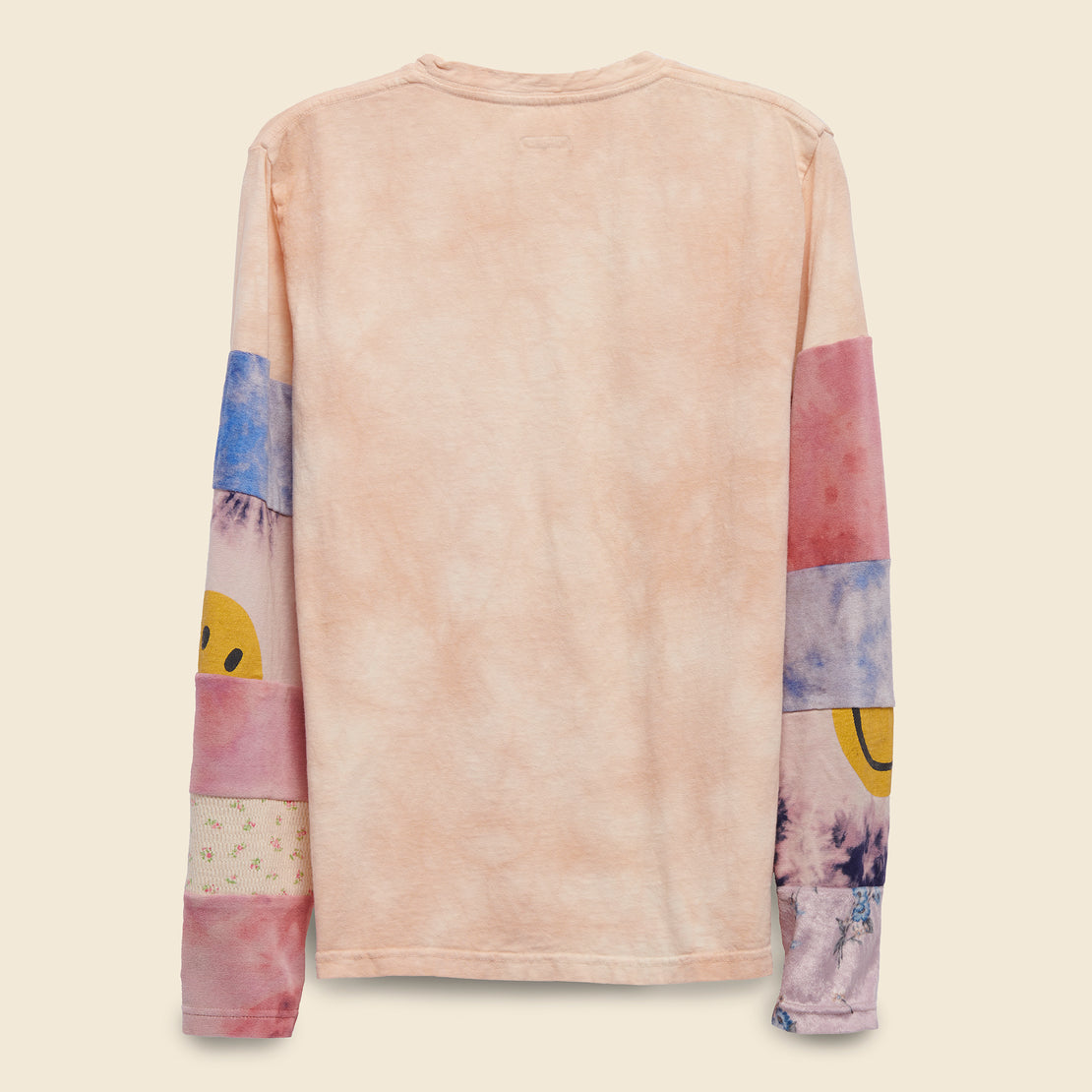 Ashbury Dyed Hippie Tee - Light Pink - Kapital - STAG Provisions - W - Tops - L/S Knit
