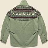Chino x BIRDS-EYE Fleece NORDIC Anorak - Khaki - Kapital - STAG Provisions - Outerwear - Coat / Jacket