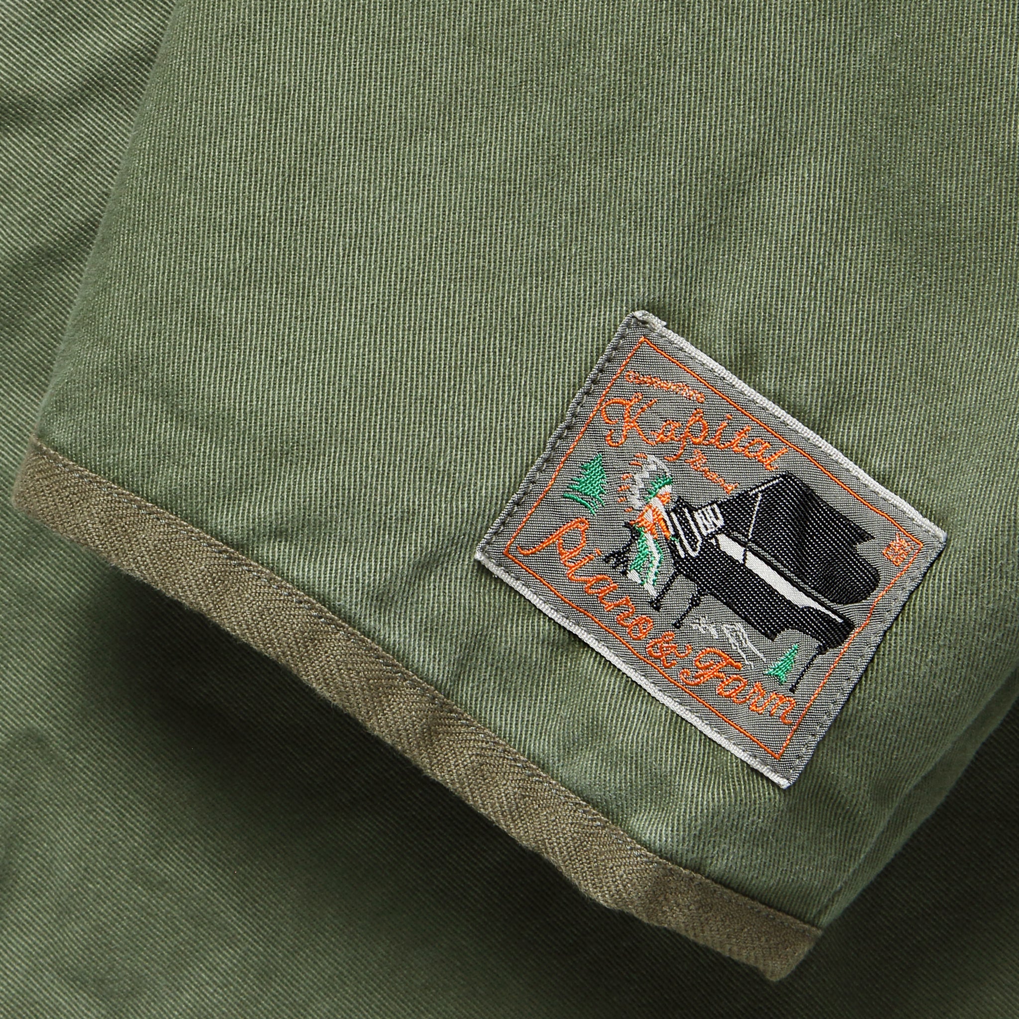 Chino x BIRDS-EYE Fleece NORDIC Anorak - Khaki - Kapital - STAG Provisions - Outerwear - Coat / Jacket