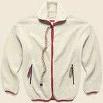 Reverse Fleece KETTLE Anorak Jacket - Ecru - Kapital - STAG Provisions - Outerwear - Coat / Jacket