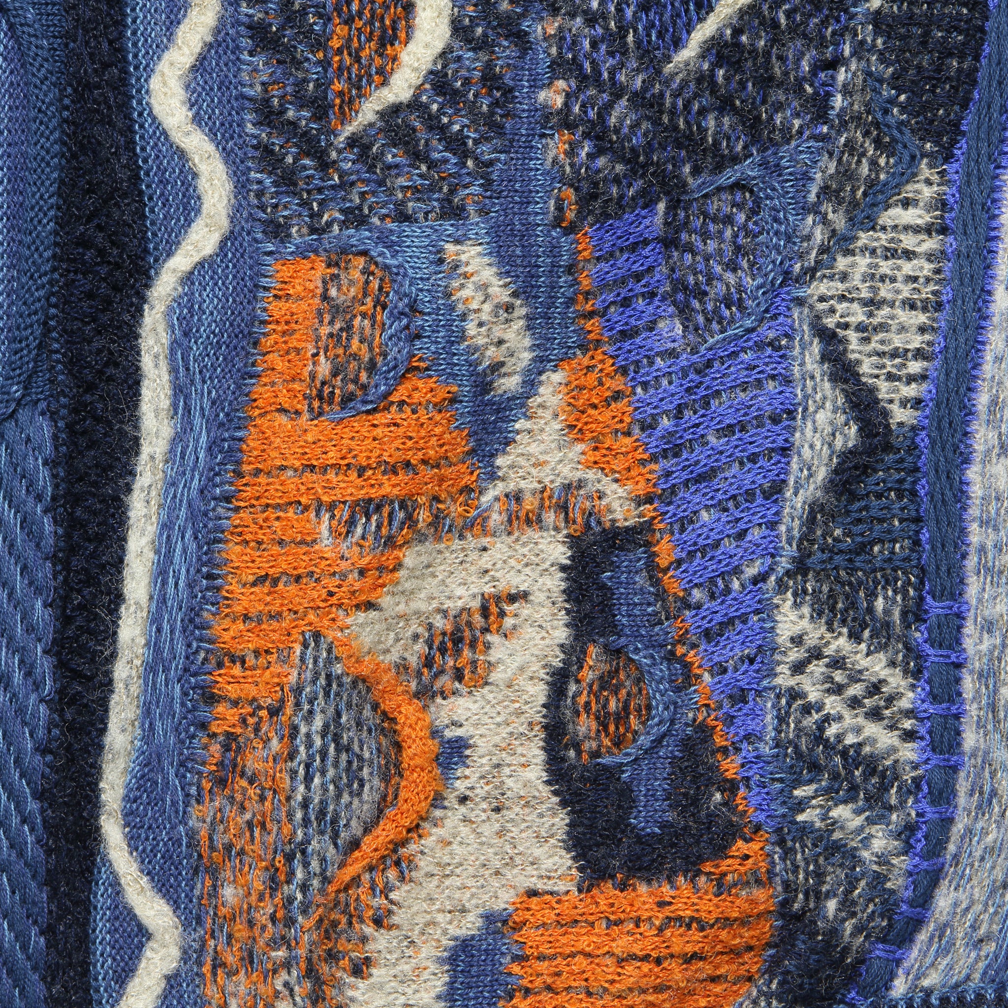 7G BORO Gaudy Knit Cardigan - Navy - Kapital - STAG Provisions - Tops - Sweater