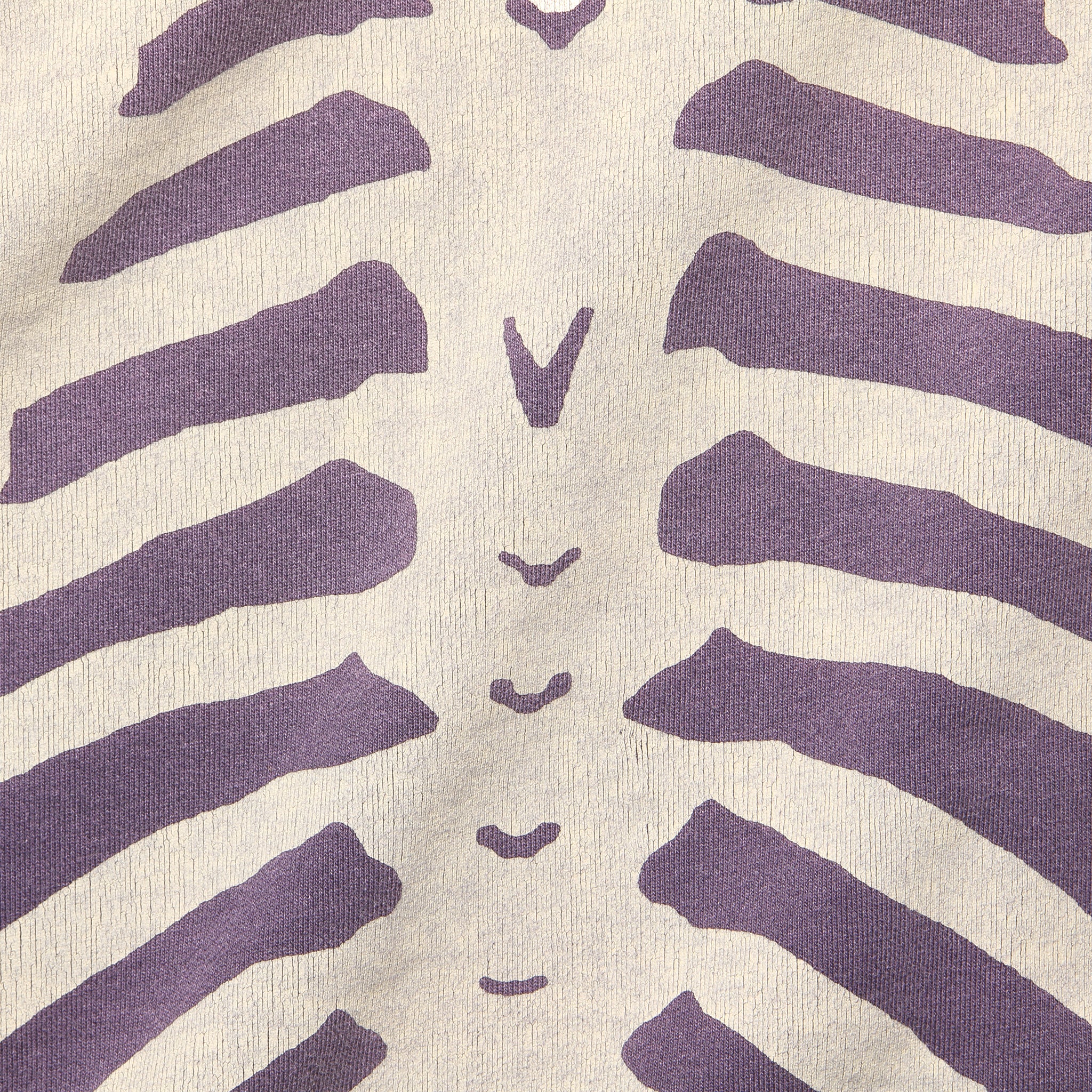Fleece Knit 2Tones Remake Big Sweater (BONE) - Black/Purple - Kapital - STAG Provisions - Tops - Sweater