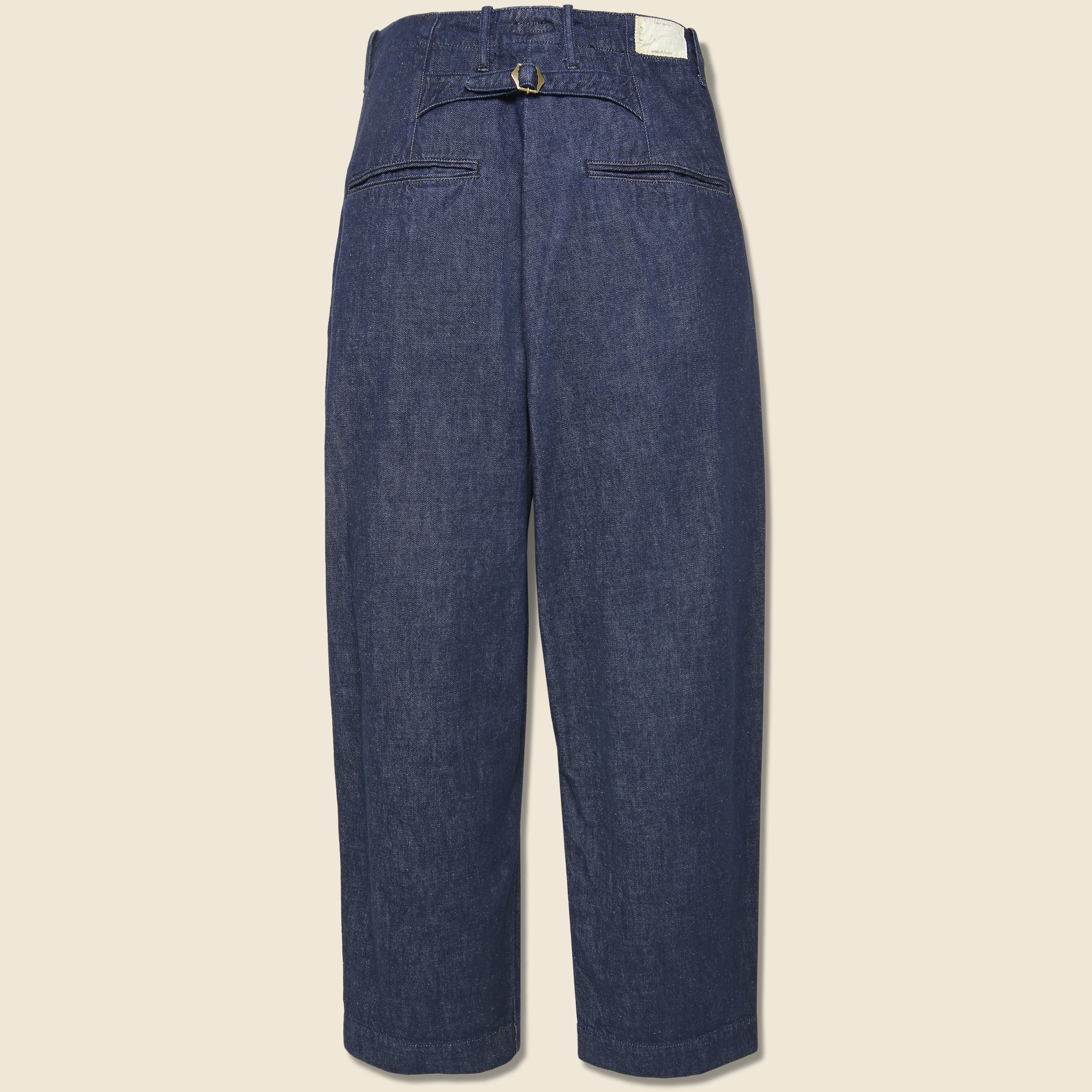 
                          11.5 oz Denim High Waisted NIME Pants - Indigo - Kapital - STAG Provisions - W - Pants - Twill
                        