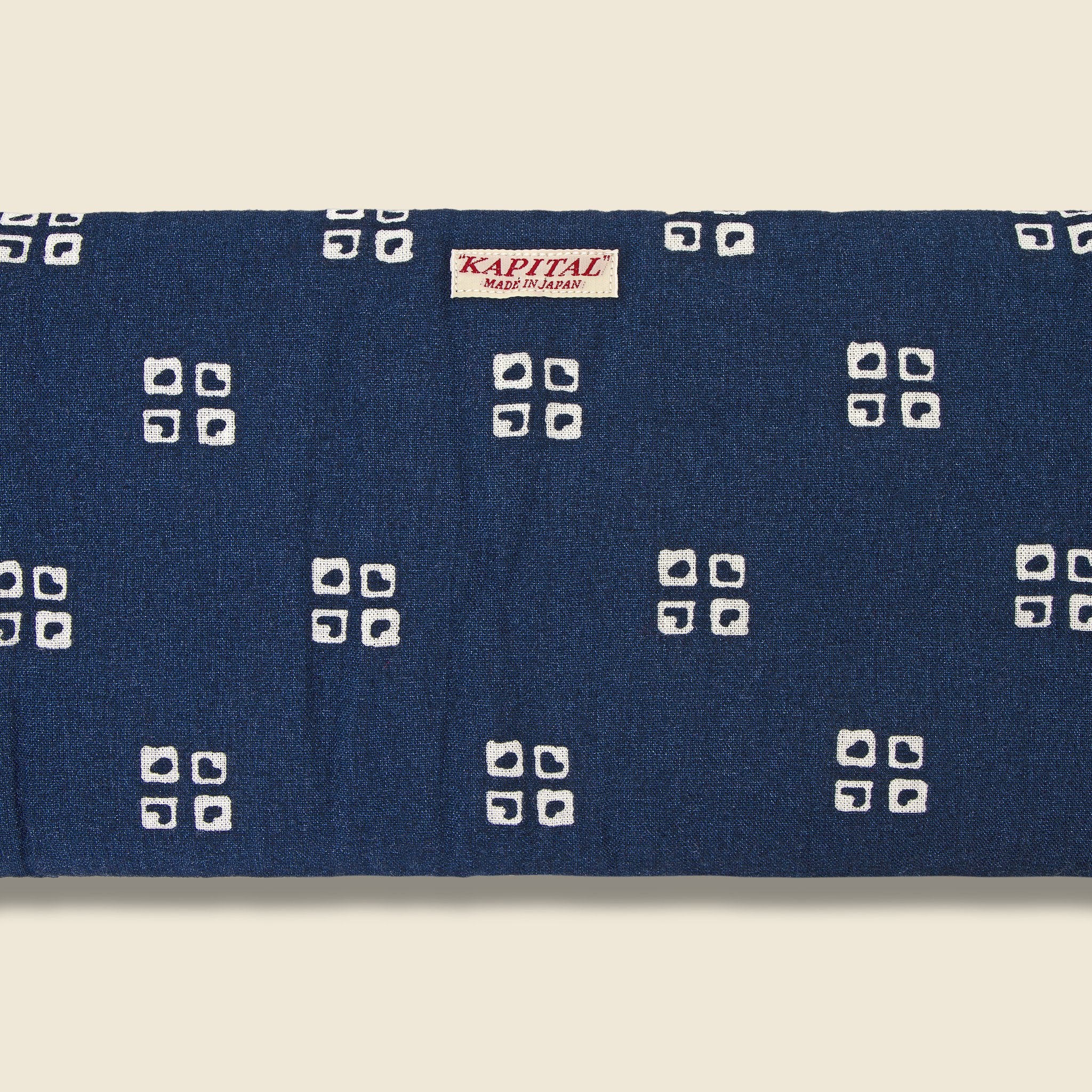 
                          Linen/Rayon Bandana Kesa Scarf -  Navy - Kapital - STAG Provisions - W - Accessories - Scarf
                        