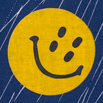 Fastcolor Selvedge Bandana (Rain Smile) - Navy - Kapital - STAG Provisions - Accessories - Bandanas
