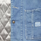 8oz Denim Lined Cactus Coverall - Light Indigo - Kapital - STAG Provisions - Outerwear - Coat / Jacket