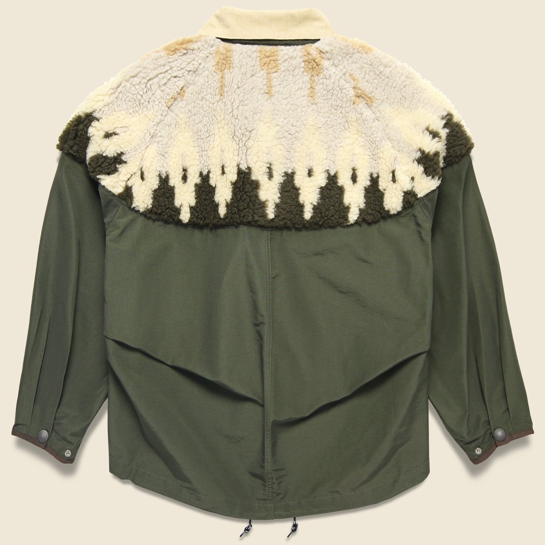 BOA Fleece NORDIC Anorak - Brown - Kapital - STAG Provisions - Outerwear - Coat / Jacket