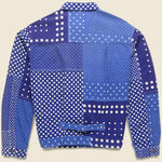 Flannel Polka Dot x Bandana Reversible Jacket - Blue - Kapital - STAG Provisions - Outerwear - Coat / Jacket