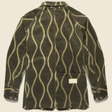 Corduroy DRUNK STRIPE CACTUS Coverall - Khaki - Kapital - STAG Provisions - Outerwear - Coat / Jacket