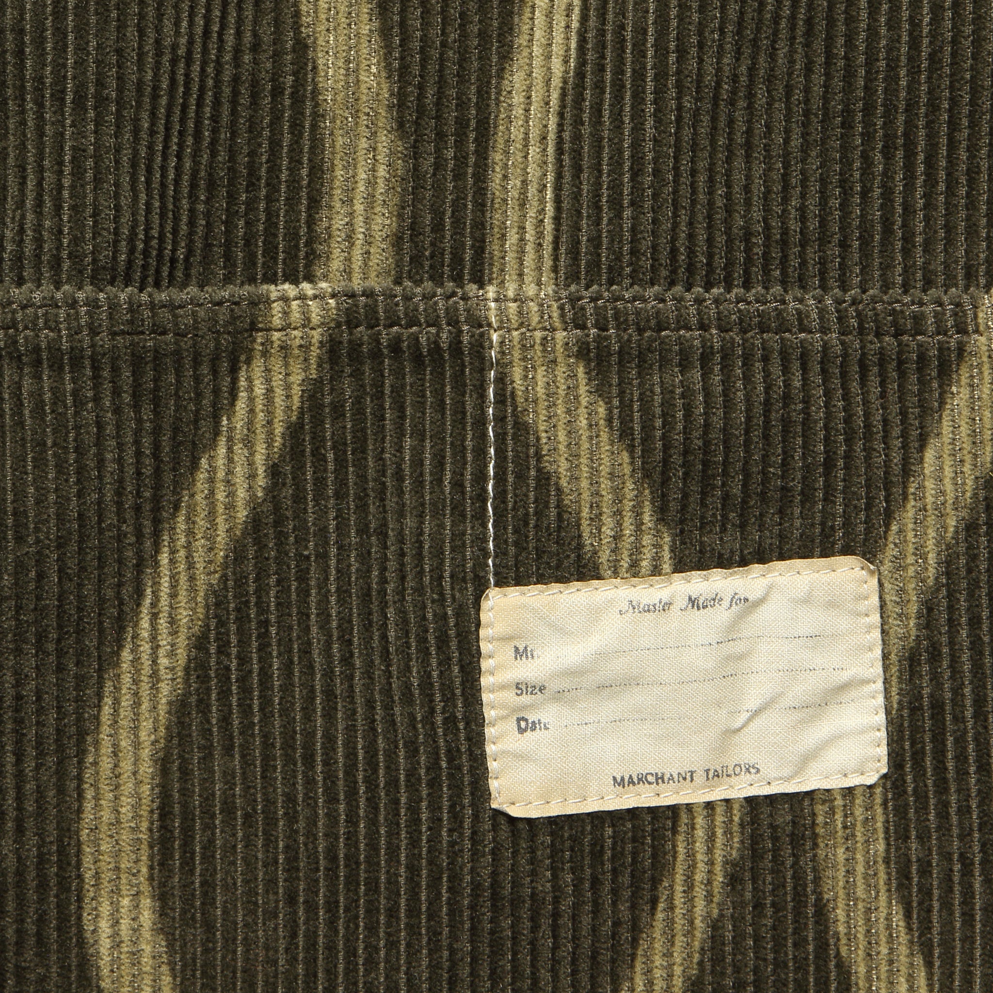 Corduroy DRUNK STRIPE CACTUS Coverall - Khaki - Kapital - STAG Provisions - Outerwear - Coat / Jacket