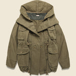 Katsuragi Cotton RING Coat - Khaki - Kapital - STAG Provisions - Outerwear - Coat / Jacket