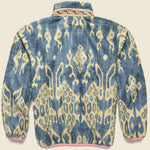 JAVA KASURI Fleece Zip Blouson - Navy - Kapital - STAG Provisions - Outerwear - Coat / Jacket