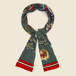 Wool HAPPY SOUVENIR Scarf - Green - Kapital - STAG Provisions - Accessories - Scarves