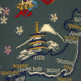 Wool HAPPY SOUVENIR Scarf - Green - Kapital - STAG Provisions - Accessories - Scarves