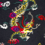 Wool HAPPY SOUVENIR Scarf - Black - Kapital - STAG Provisions - Accessories - Scarves