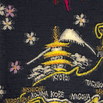 Wool HAPPY SOUVENIR Scarf - Black - Kapital - STAG Provisions - Accessories - Scarves