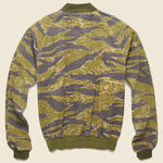 Reversible Tiger Camo & Leopard Blouson - Olive - Kapital - STAG Provisions - Outerwear - Coat / Jacket