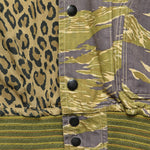 Reversible Tiger Camo & Leopard Blouson - Olive - Kapital - STAG Provisions - Outerwear - Coat / Jacket