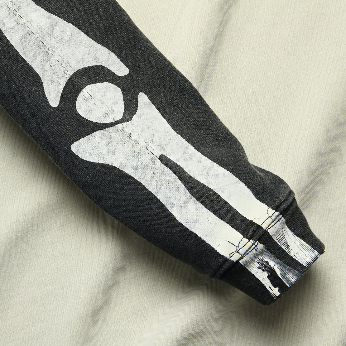 Flag & Bone Fleecy Knit - White/Black
