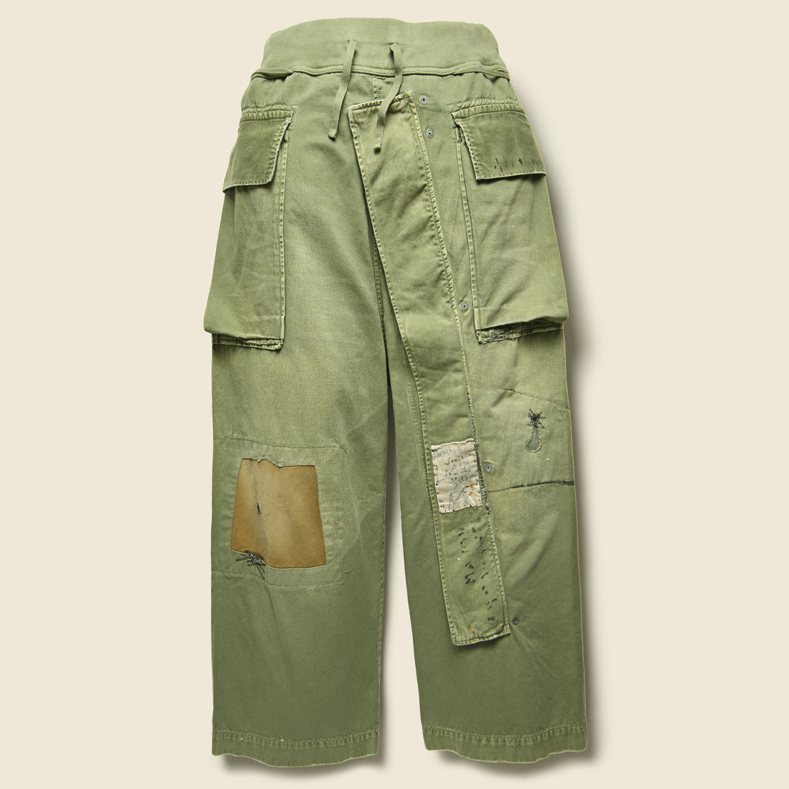 Kapital Katsuragi Sleeper Cargo Pants - Khaki