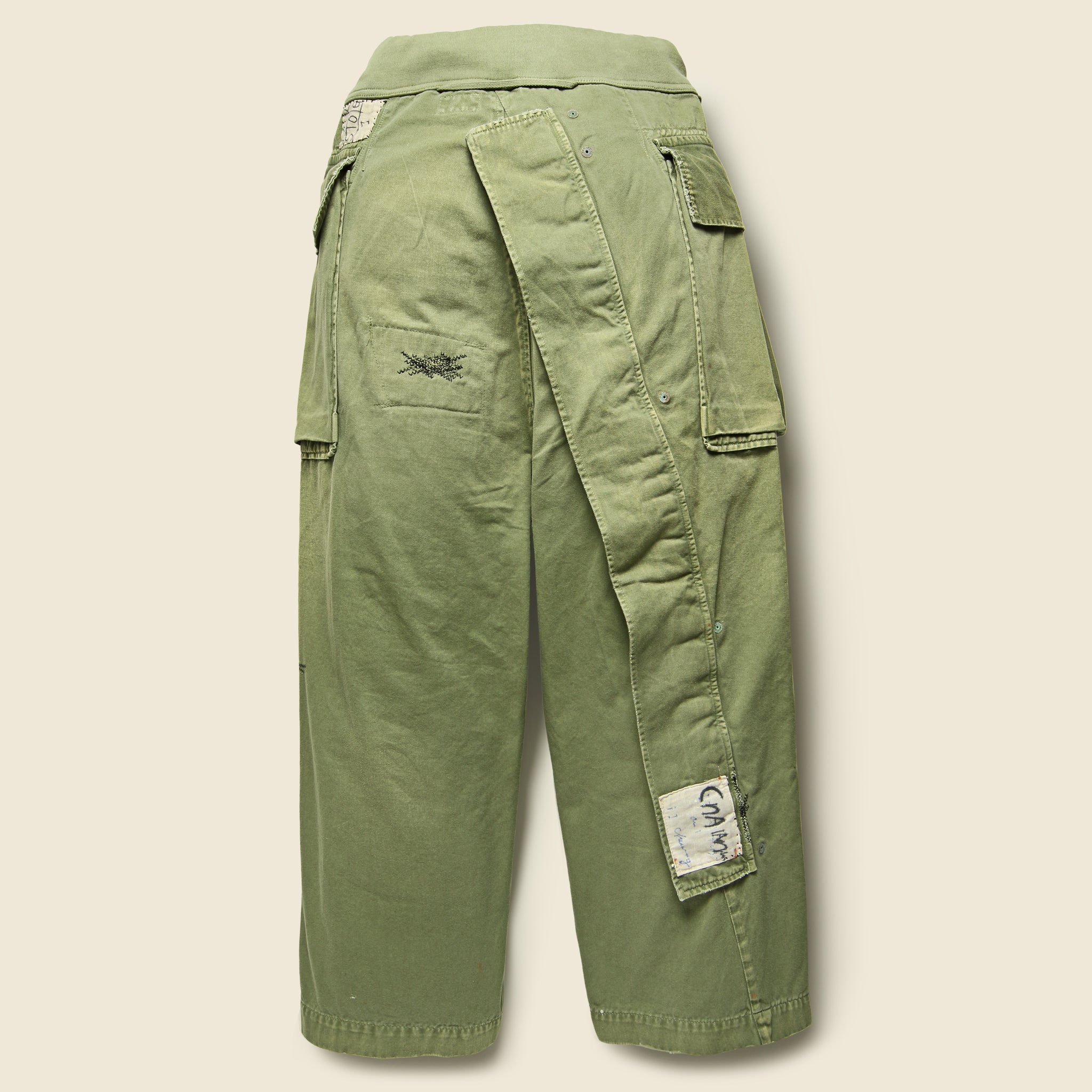 
                          Katsuragi Sleeper Cargo Pants - Khaki - Kapital - STAG Provisions - PANTS - TWILL
                        