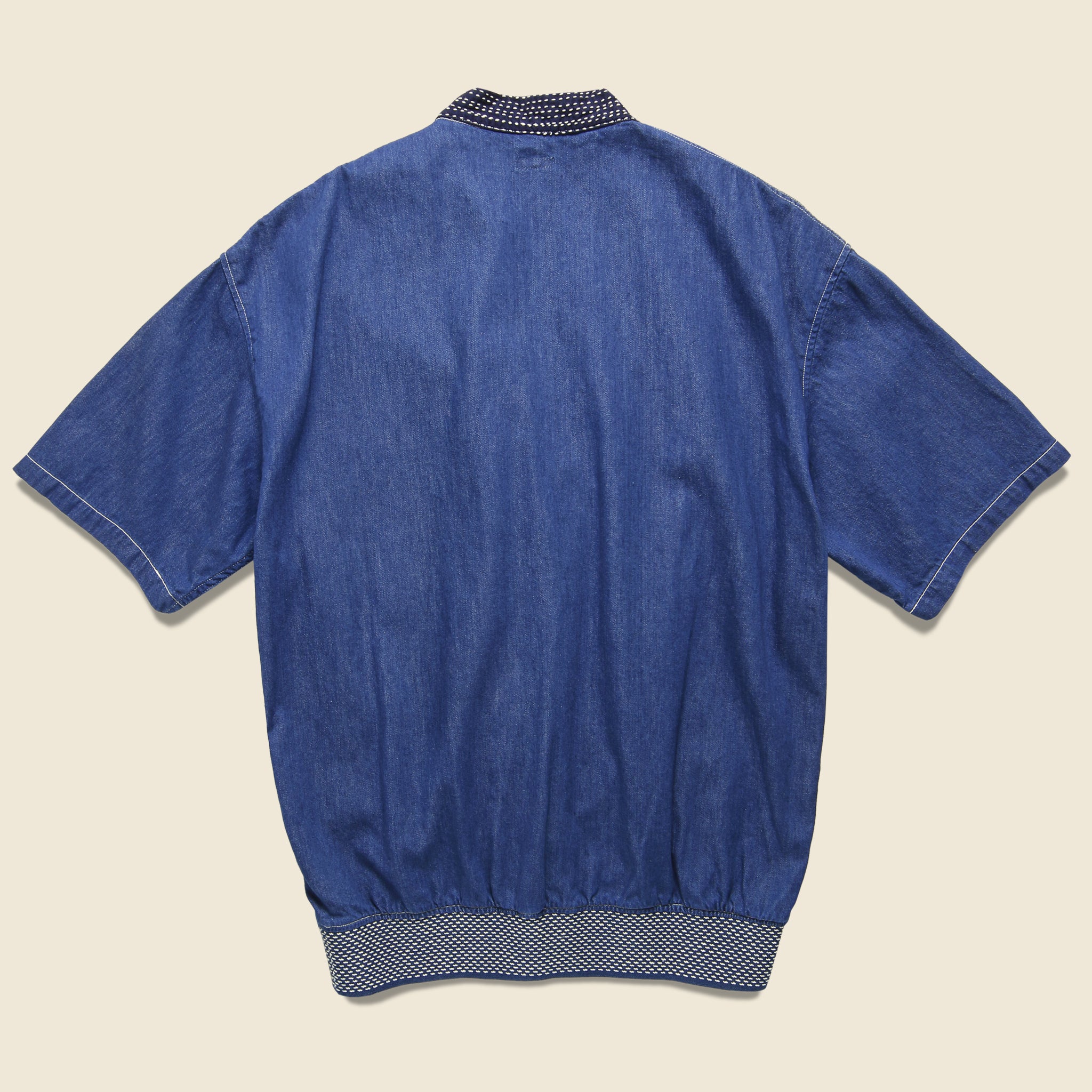 
                          8oz Denim Makanai T-Shirt - Indigo - Kapital - STAG Provisions - W - Tops - S/S Knit
                        