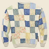 American Quilt Big Sweatshirt - Ecru - Kapital - STAG Provisions - Tops - Fleece / Sweatshirt