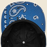 Bandana Patchwork Baseball Cap - Blue - Kapital - STAG Provisions - Accessories - Hats