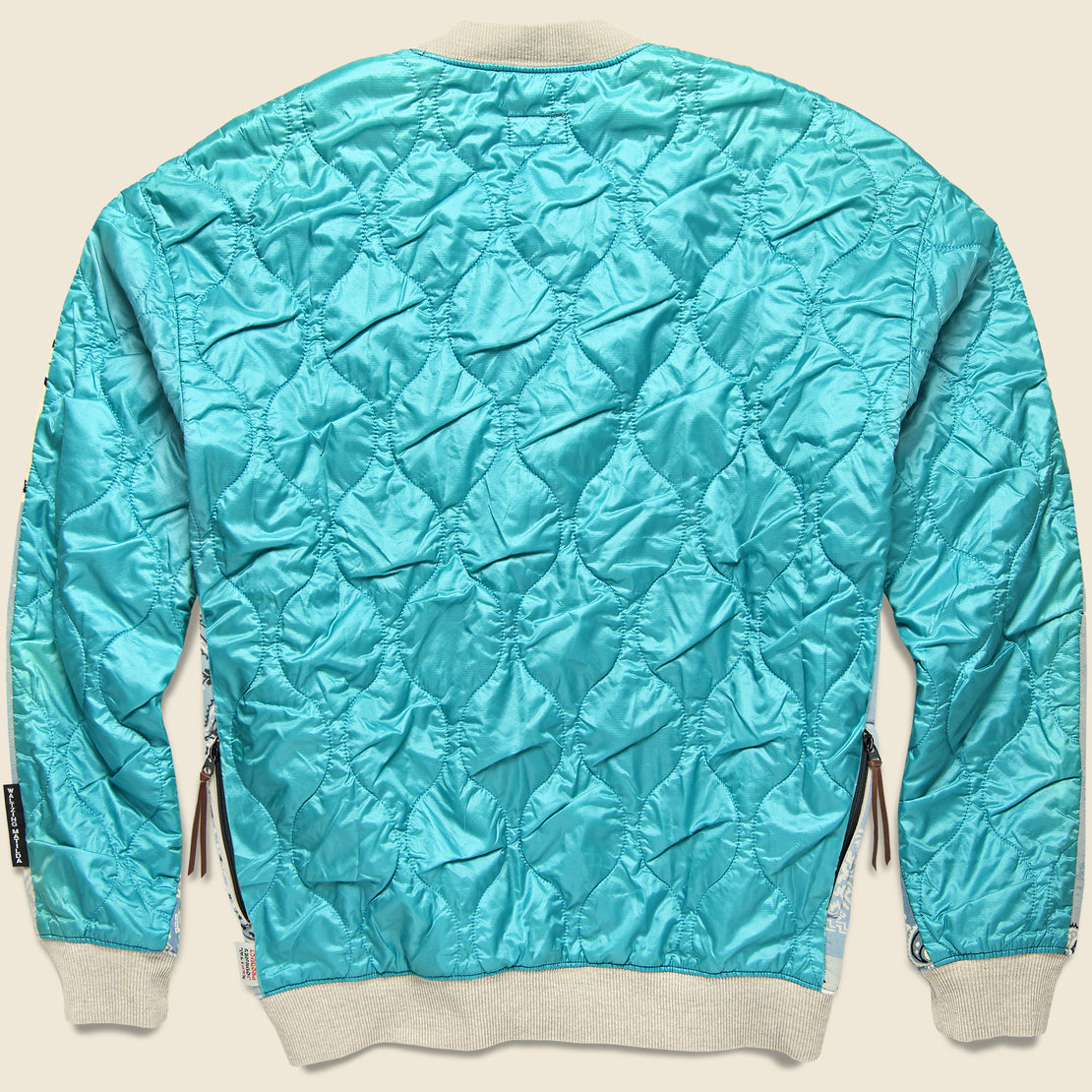 Bandana Bivouac Big Sweatshirt - Sax Blue - Kapital - STAG Provisions - Tops - Fleece / Sweatshirt