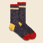 64 Yarns Ivy Smile Heel Hold Socks - Grey - Kapital - STAG Provisions - Accessories - Socks