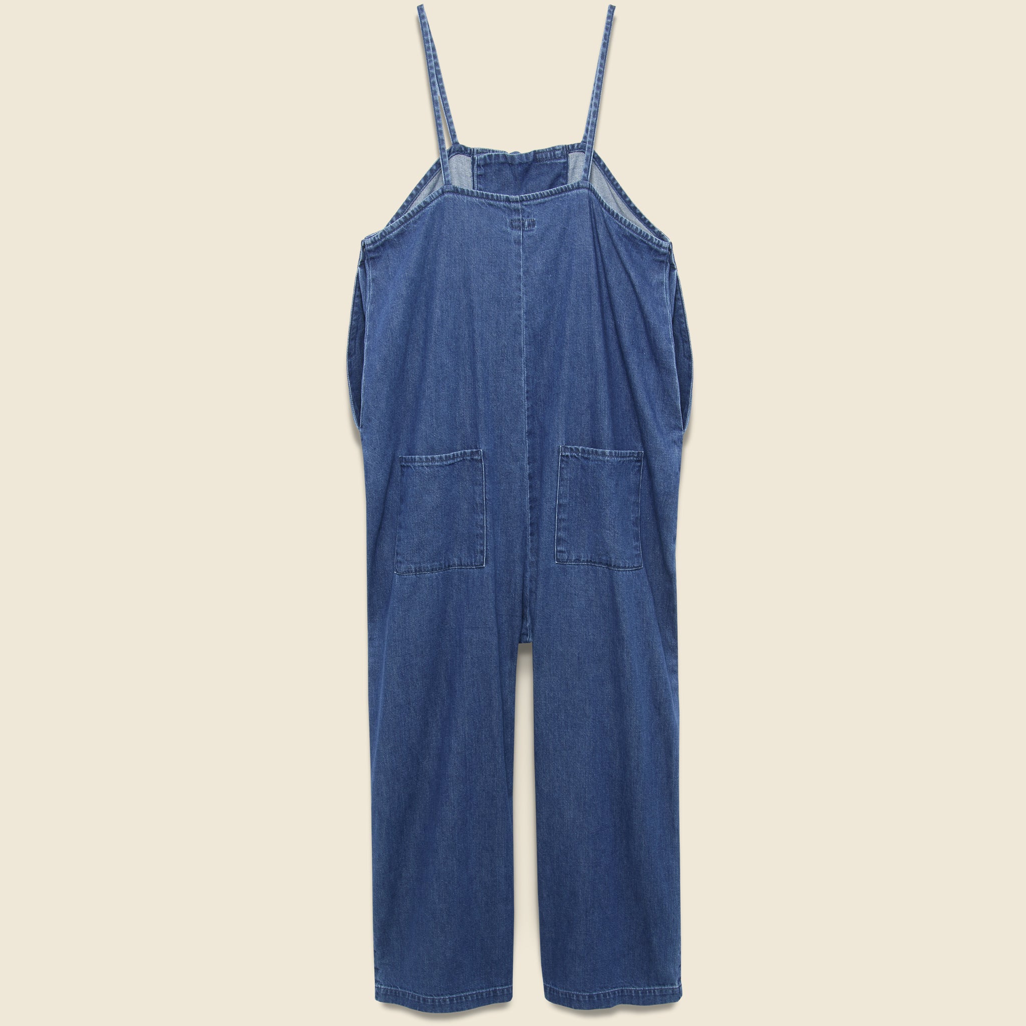 
                          Kung-Fu Denim Overall - Indigo - Kapital - STAG Provisions - W - Onepiece - Overalls
                        