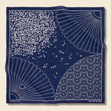Sakura Fubuki Selvedge Bandana - Navy - Kapital - STAG Provisions - Accessories - Bandanas