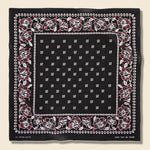 Amazon Lily Selvedge Bandana - Black - Kapital - STAG Provisions - Accessories - Bandanas