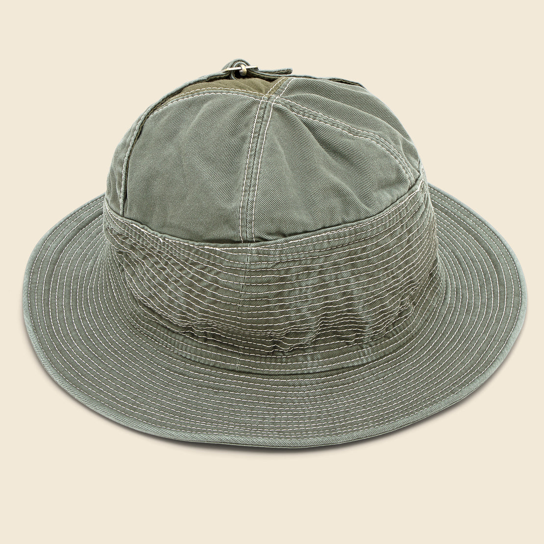 The Old Man and the Sea Chino Bucket Hat - Khaki - Kapital - STAG Provisions - Accessories - Hats