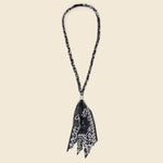 Bandana Fringe Necklace - Black - Kapital - STAG Provisions - Accessories - Necklaces