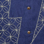 Thunderbolt Sashiko Linen Aloha Shirt - Indigo - Kapital - STAG Provisions - Tops - S/S Knit