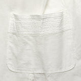 Cotton/Linen Patchwork Katmandu Shirt - White - Kapital - STAG Provisions - Tops - L/S Woven - Solid