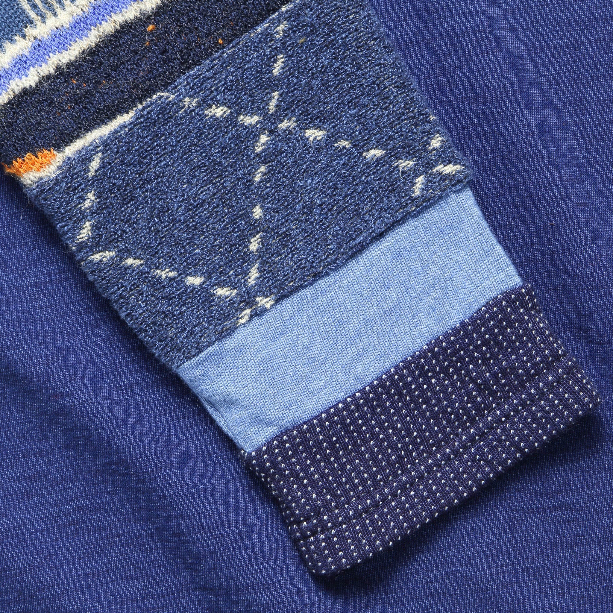 
                          Jersey Hippie Tee (Boro Nomad Patch) - Indigo - Kapital - STAG Provisions - Tops - L/S Tee
                        