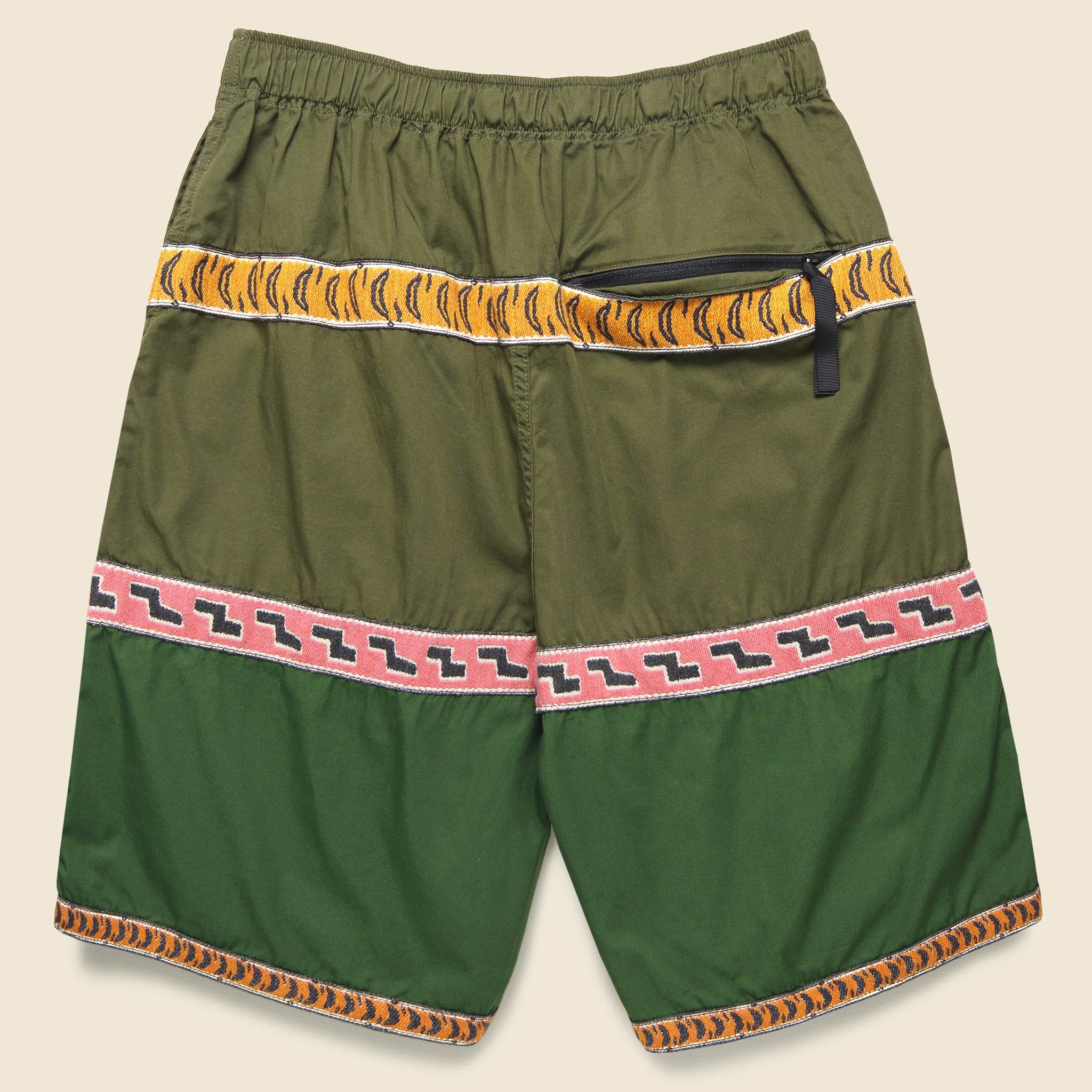 
                          Combed Burberry Eco Baka Shorts - Khaki - Kapital - STAG Provisions - Shorts - Lounge
                        