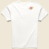 Train Max Jersey Crew Tee - White - Kapital - STAG Provisions - Tops - S/S Tee - Graphic