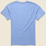 Catpital Jersey Crew Tee - Indigo - Kapital - STAG Provisions - Tops - S/S Tee - Graphic