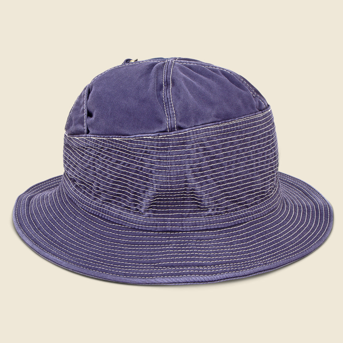 Kapital The Old Man and the Sea Chino Bucket Hat - Navy