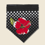 Coco Hibiscus Selvedge Bandana - Black - Kapital - STAG Provisions - Accessories - Bandanas