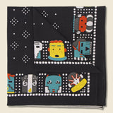 Kachina Selvedge Bandana - Black - Kapital - STAG Provisions - Accessories - Bandanas