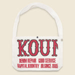 Kountry Factory Cotton Twill Book Bag - Ecru - Kapital - STAG Provisions - Accessories - Bags / Luggage