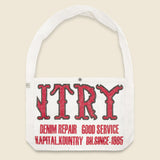 Kountry Factory Cotton Twill Book Bag - Ecru - Kapital - STAG Provisions - Accessories - Bags / Luggage