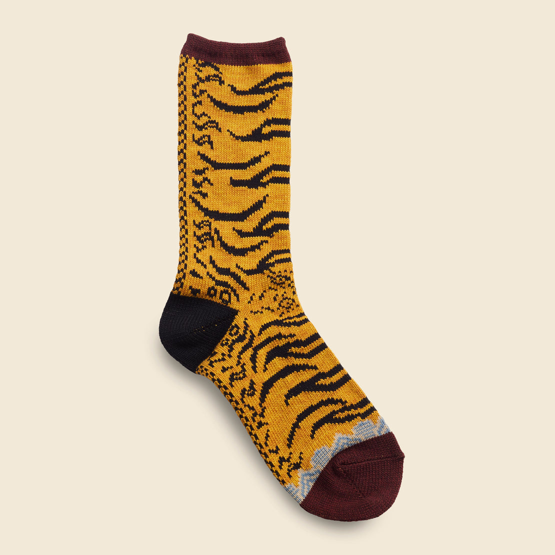 84 Yarns Nepal Tiger Socks - Yellow - Kapital - STAG Provisions - W - Accessories - Socks
