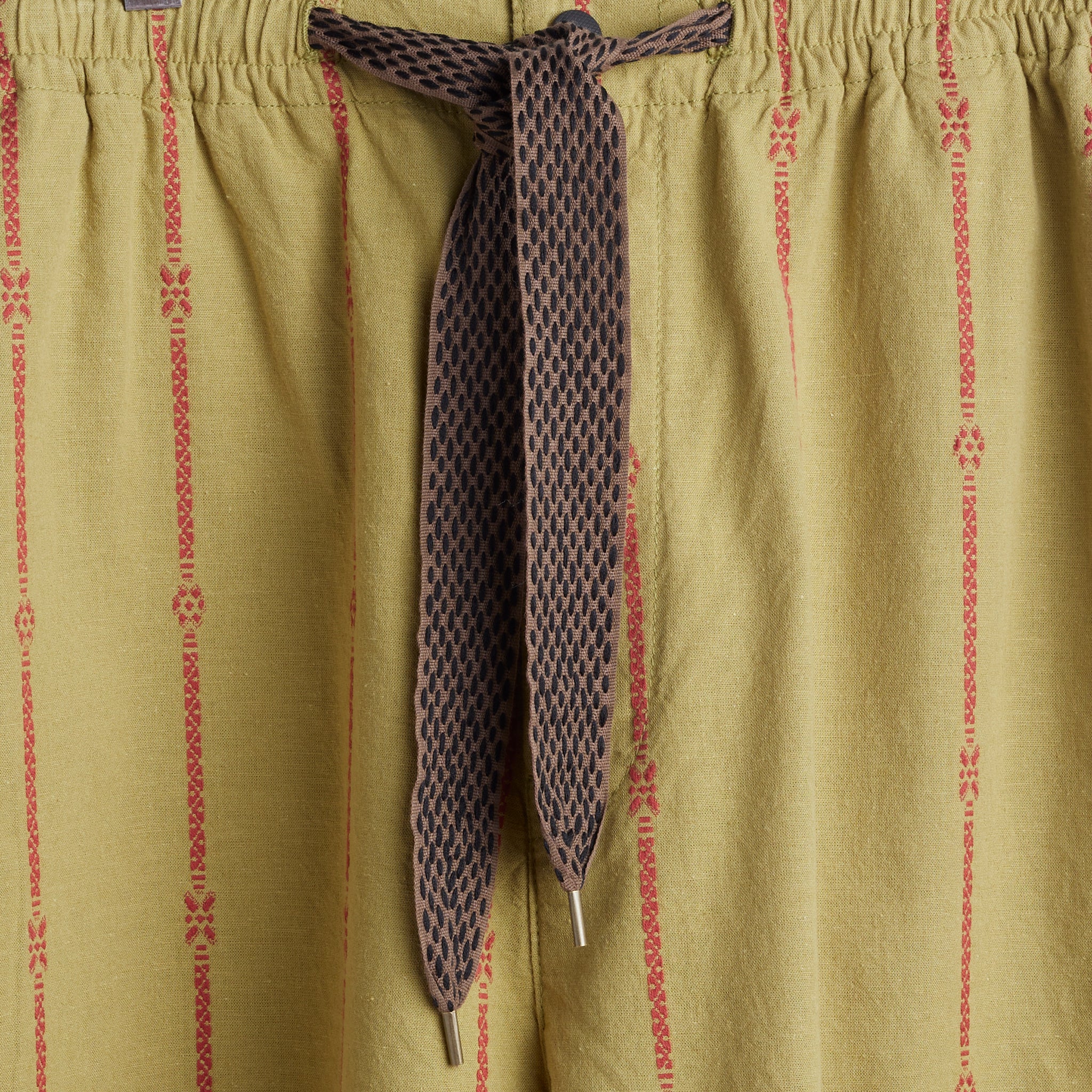 
                          Cotton Linen Siam Stripe Easy Pants - Light Khaki - Kapital - STAG Provisions - W - Pants - Twill
                        