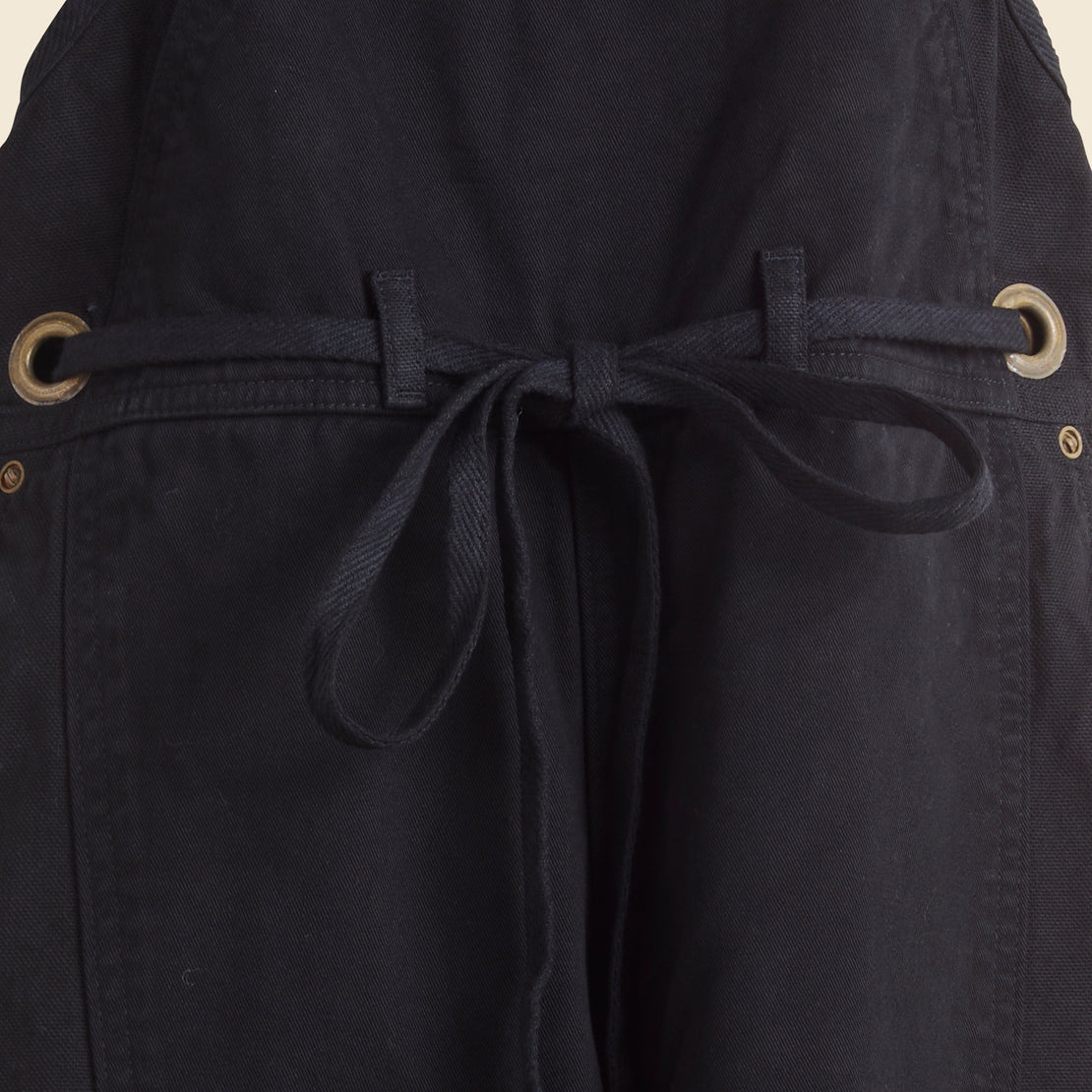 Lightweight  Canvas Welder Overall - Black - Kapital - STAG Provisions - W - Onepiece - Overalls