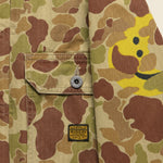 Happy Peek-A-Boo Camo Jacket - Beige Khaki - Kapital - STAG Provisions - Outerwear - Coat / Jacket